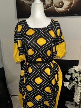 Homemade  dress long summer dress L